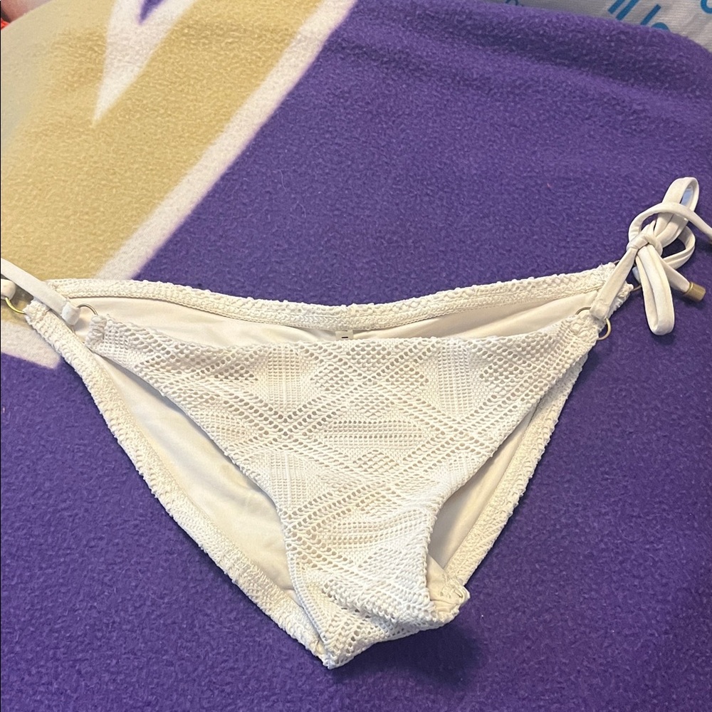 Vitamin A White Bikini Bottom